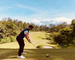 Danish enjoys playing golf very much especially on weekends.